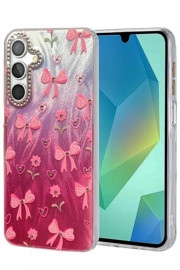 Samsung Galaxy A25 5G Kılıf Blade Aynalı Desenli Kapak - Desen 3