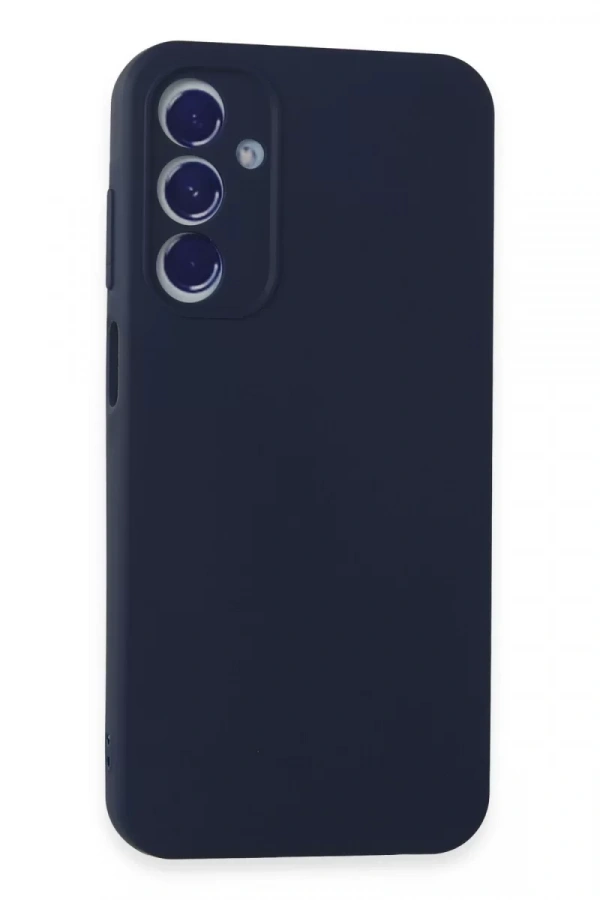 Samsung Galaxy A25 5G Kılıf First Silikon - Lacivert