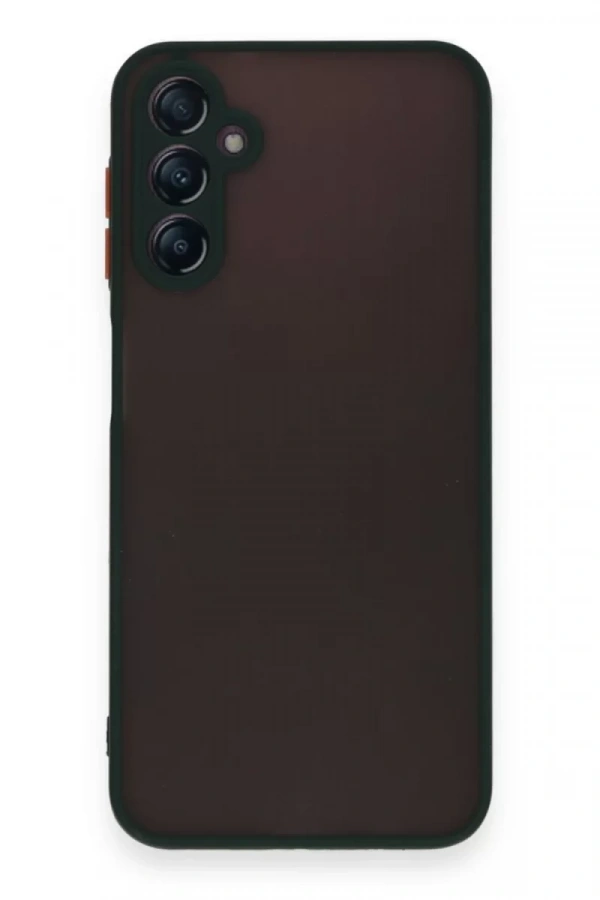 Samsung Galaxy A25 5G Kılıf Montreal Silikon Kapak - Yeşil