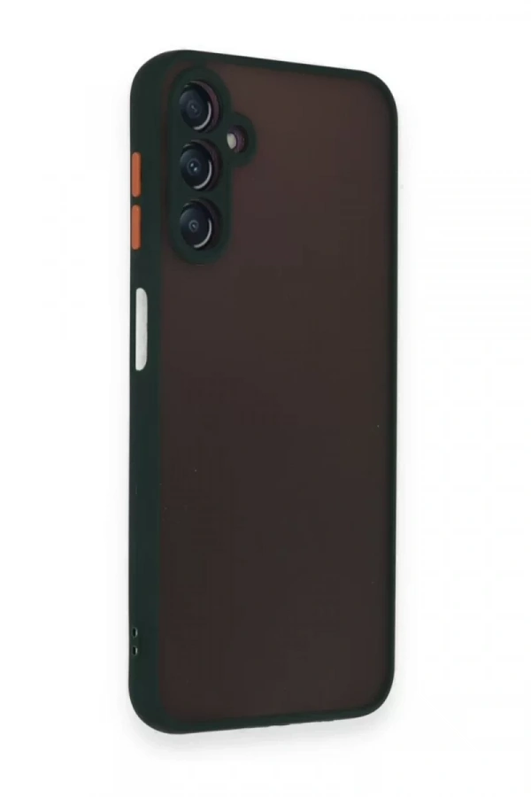 Samsung Galaxy A25 5G Kılıf Montreal Silikon Kapak - Yeşil