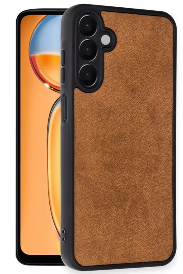 Samsung Galaxy A26 Kılıf Aras Deri Kapak - Taba