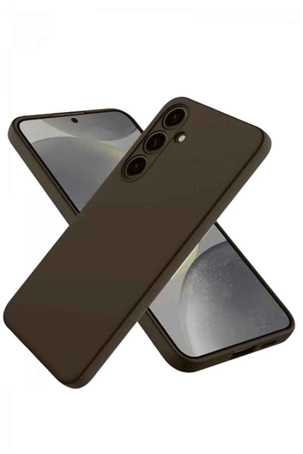 Samsung Galaxy A26 Kılıf First Silikon - Kahverengi