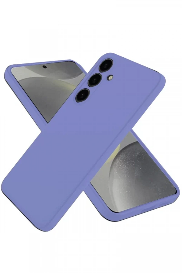 Samsung Galaxy A26 Kılıf First Silikon - Lila