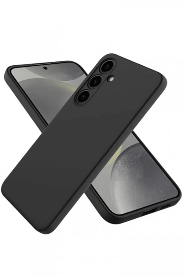 Samsung Galaxy A26 Kılıf Nano içi Kadife Silikon - Siyah