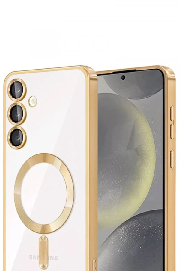Samsung Galaxy A26 Kross Magneticsafe Kapak - Gold