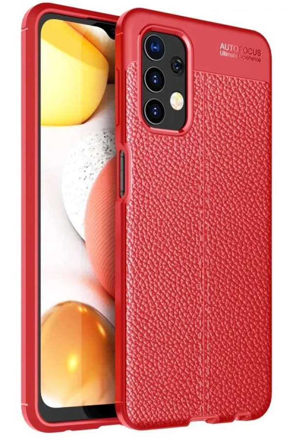 Samsung Galaxy A32 Kılıf Auto Focus Kapak - Kırmızı