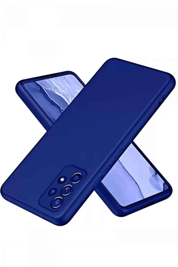 Samsung Galaxy A32 Kılıf First Silikon - Lacivert
