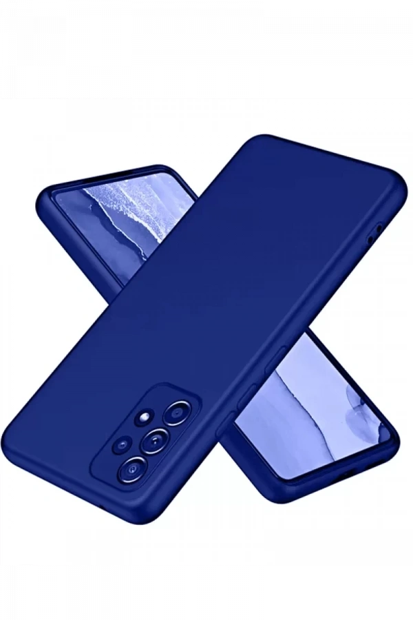 Samsung Galaxy A32 Kılıf First Silikon - Lacivert