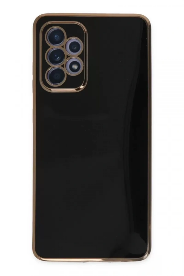 Samsung Galaxy A32 Kılıf Volet Silikon - Siyah