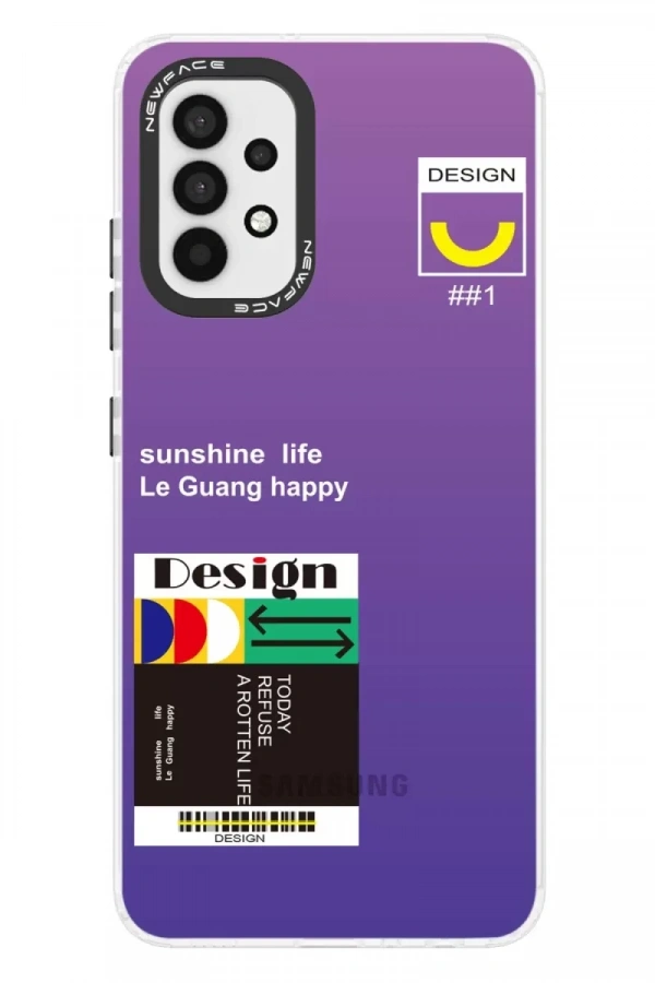 Samsung Galaxy A33 5G Kılıf Estoril Desenli Kapak - Estoril - 4