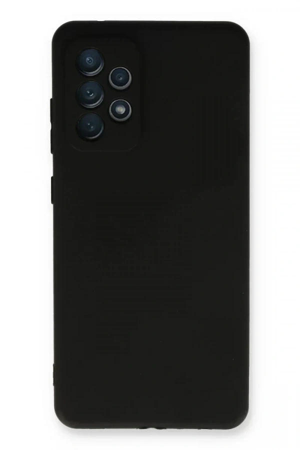 Samsung Galaxy A33 5G Kılıf First Silikon - Siyah