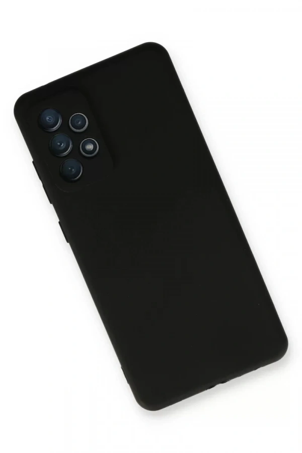 Samsung Galaxy A33 5G Kılıf First Silikon - Siyah