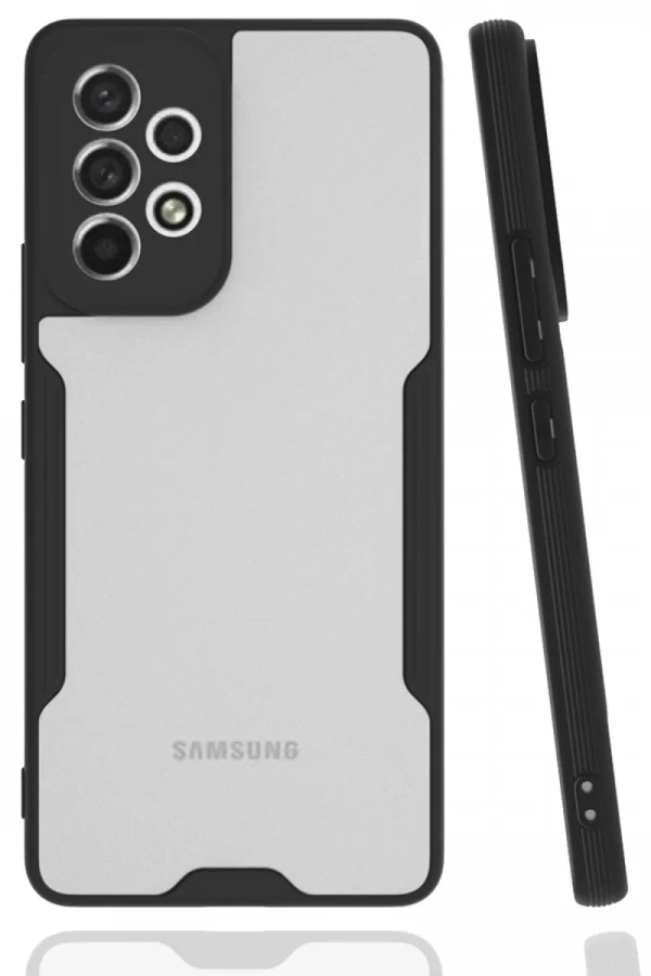 Samsung Galaxy A33 5G Kılıf Platin Silikon - Siyah