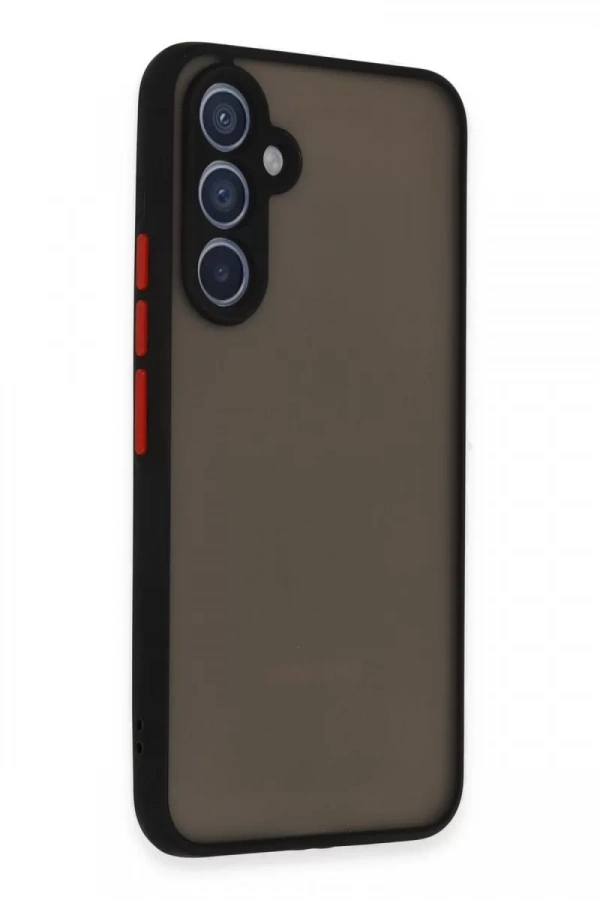 Samsung Galaxy A34 5G Kılıf Montreal Silikon Kapak - Siyah