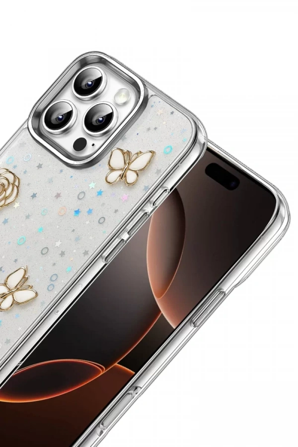 Samsung Galaxy A35 5G Fiyonk Desenli Kapak - Desen 1