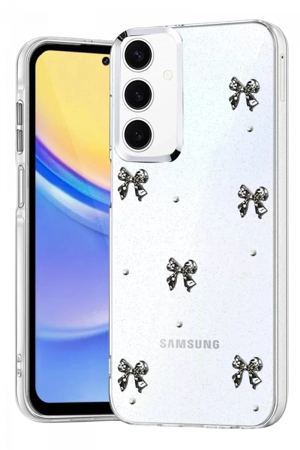 Samsung Galaxy A35 5G Fiyonk Desenli Kapak - Desen 5