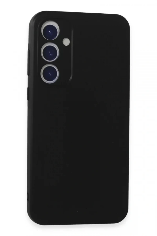 Samsung Galaxy A35 5G Kılıf First Silikon - Siyah