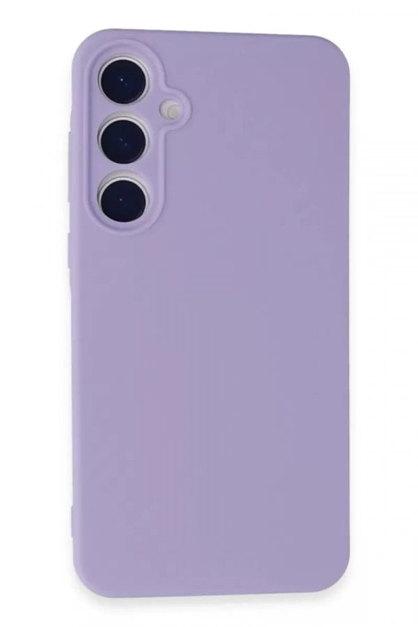 Samsung Galaxy A35 5G Kılıf Nano içi Kadife Silikon - Lila