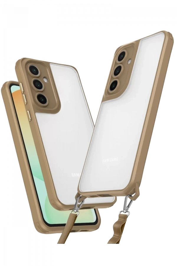 Samsung Galaxy A35 5G Kılıf Penta Silikon Kılıf - Çöl Titanyum