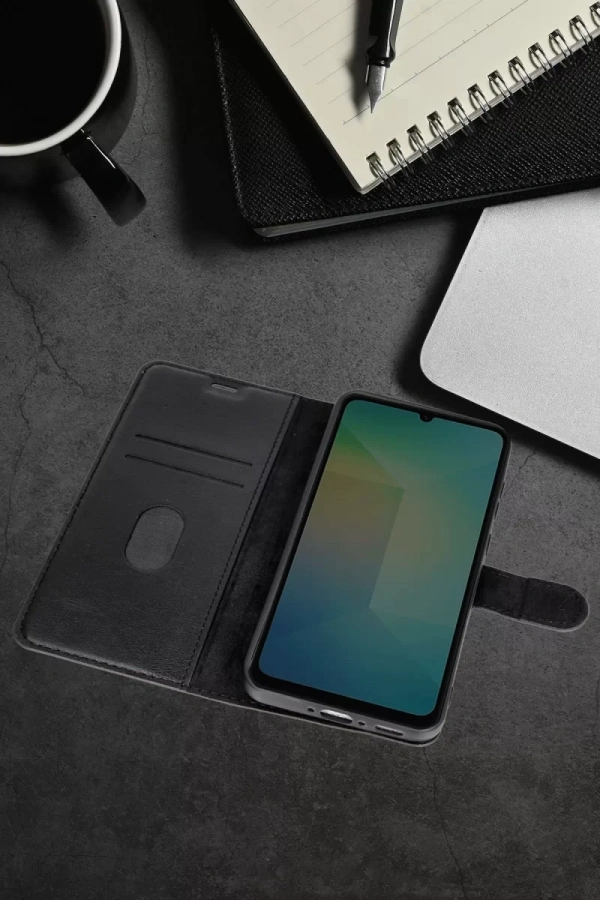 Samsung Galaxy A36 Kılıf Trend S Plus Kapaklı Kılıf - Yeşil