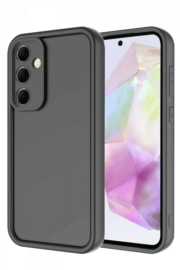 Samsung Galaxy A36 Kılıf Viera Silikon - Gri