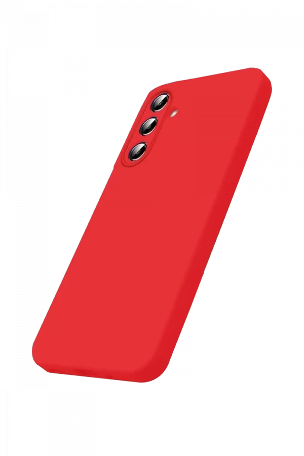 Samsung Galaxy A37 5G First Silikon - Kırmızı