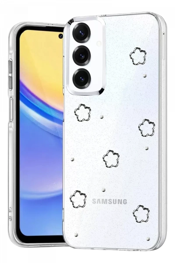 Samsung Galaxy A37 5G Fiyonk Desenli Kapak - Desen 2