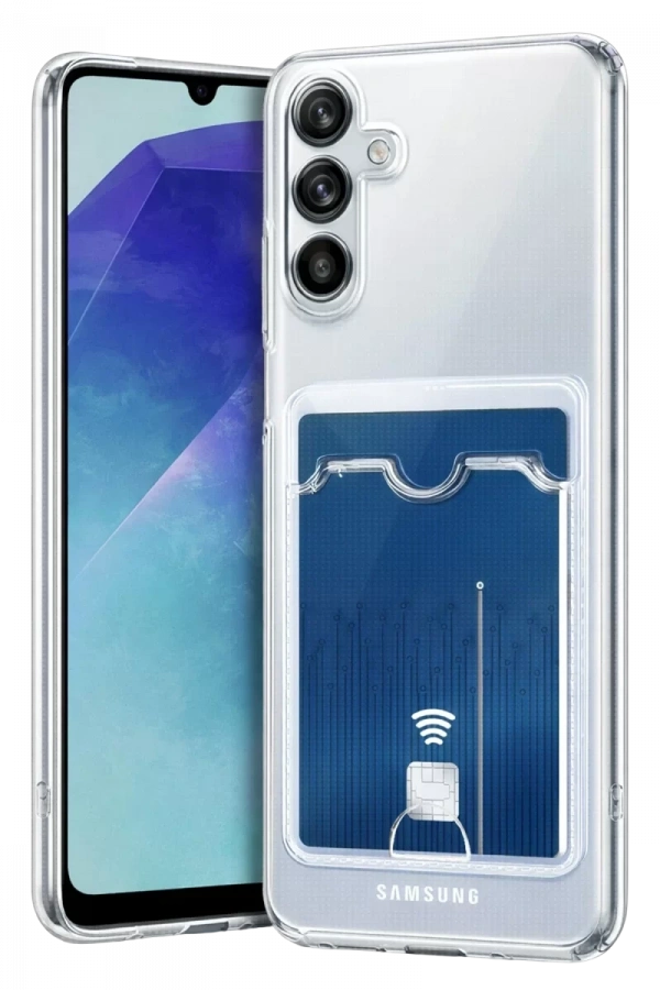 Samsung Galaxy A37 5G Kart Şeffaf Silikon - Şeffaf