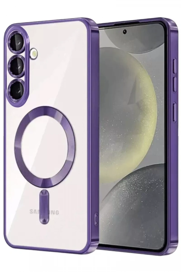 Samsung Galaxy A37 5G Kross Magneticsafe Kapak - Mor