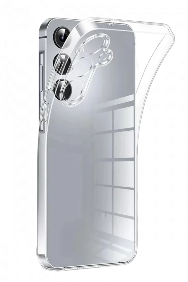 Samsung Galaxy A37 5G Lüx Şeffaf Silikon - Şeffaf