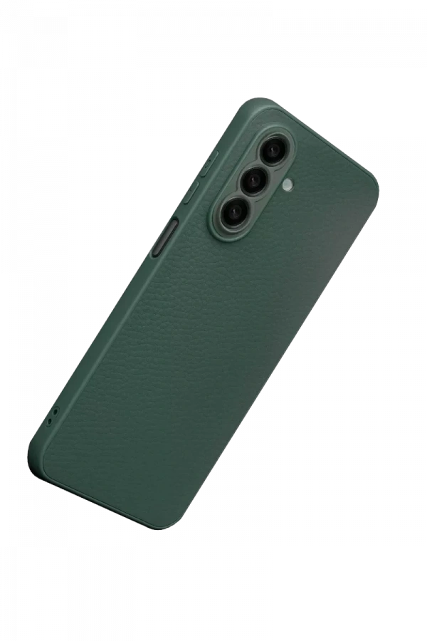 Samsung Galaxy A37 5G Thermax Silikon Kılıf - Koyu Yeşil