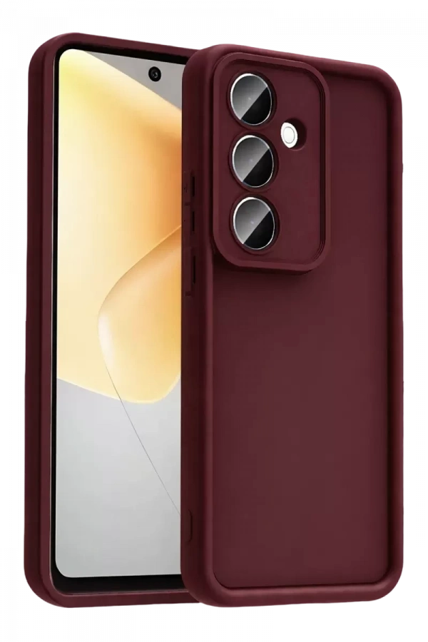 Samsung Galaxy A37 5G Viera Silikon - Bordo