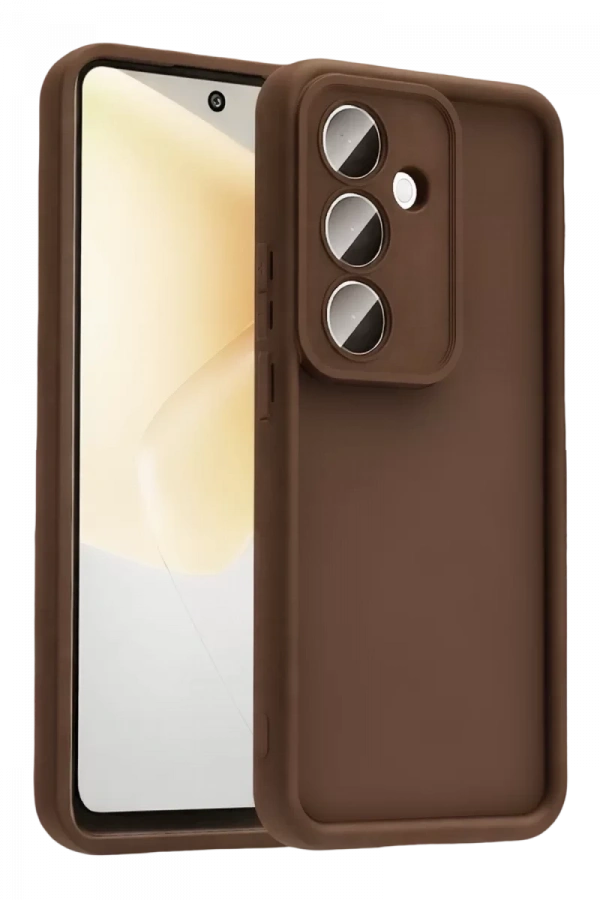 Samsung Galaxy A37 5G Viera Silikon - Kahverengi