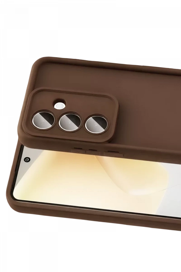 Samsung Galaxy A37 5G Viera Silikon - Kahverengi