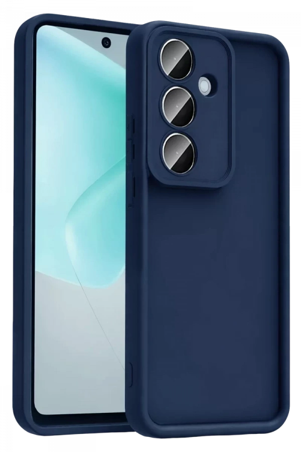 Samsung Galaxy A37 5G Viera Silikon - Lacivert