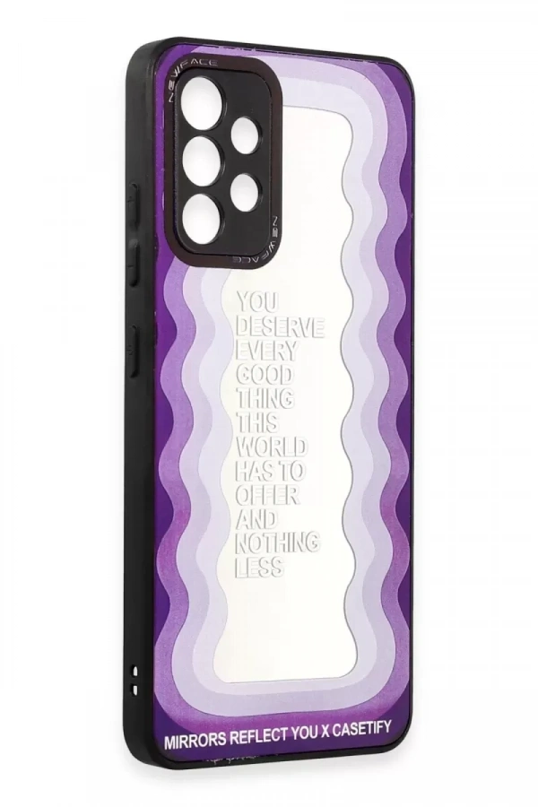 Samsung Galaxy A52 Kılıf Mirror Desenli Kapak - Mirror - 5