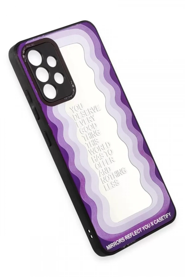 Samsung Galaxy A52 Kılıf Mirror Desenli Kapak - Mirror - 5