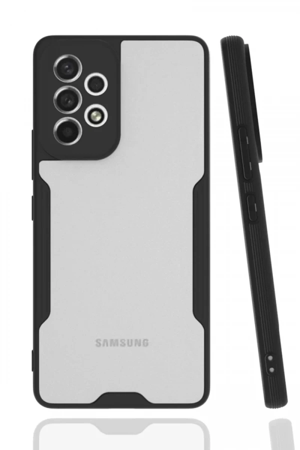 Samsung Galaxy A53 5G Kılıf Platin Silikon - Siyah