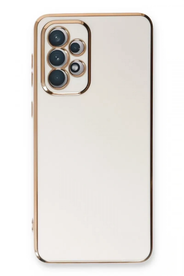 Samsung Galaxy A53 5G Kılıf Volet Silikon - Beyaz