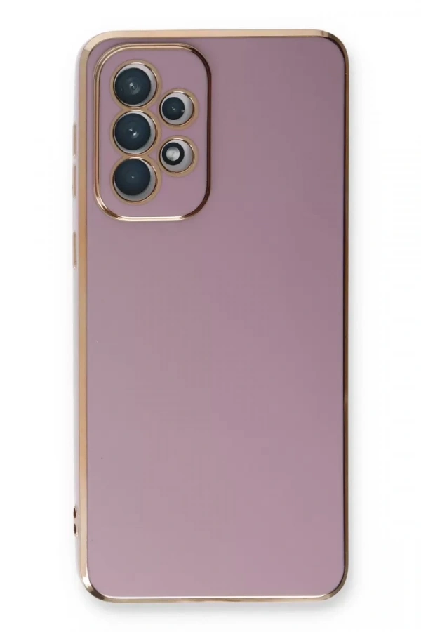 Samsung Galaxy A53 5G Kılıf Volet Silikon - Mor