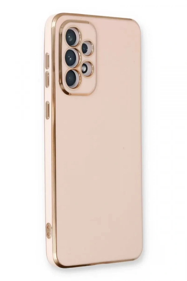 Samsung Galaxy A53 5G Kılıf Volet Silikon - Pembe
