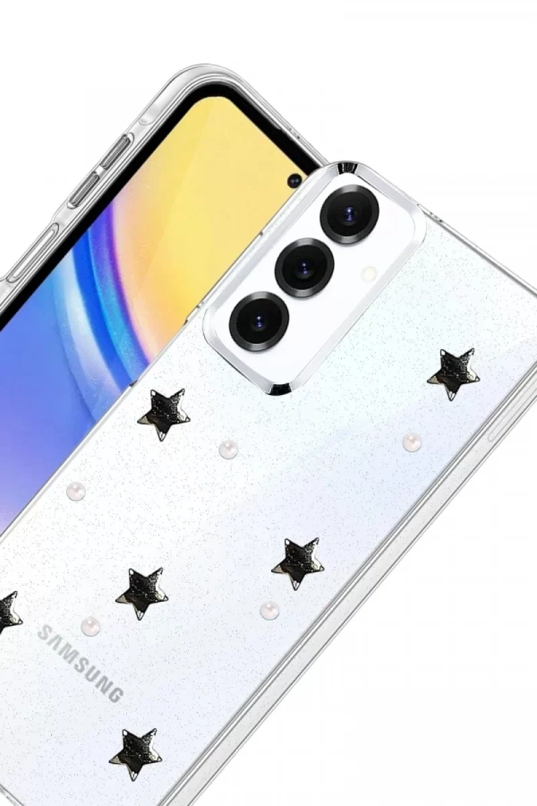 Samsung Galaxy A54 5G Fiyonk Desenli Kapak - Desen 7