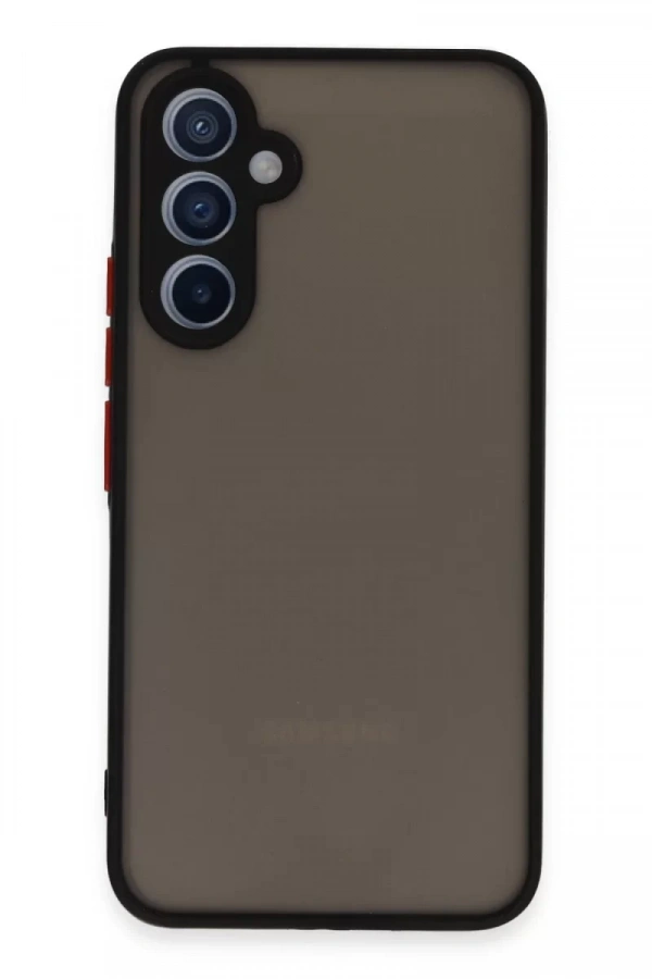 Samsung Galaxy A54 5G Kılıf Montreal Silikon Kapak - Siyah