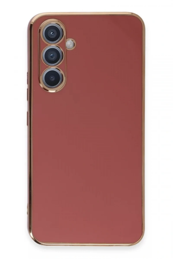 Samsung Galaxy A54 5G Kılıf Volet Silikon - Kırmızı