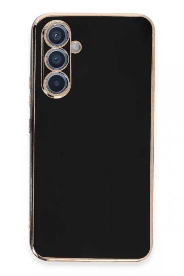 Samsung Galaxy A54 5G Kılıf Volet Silikon - Siyah