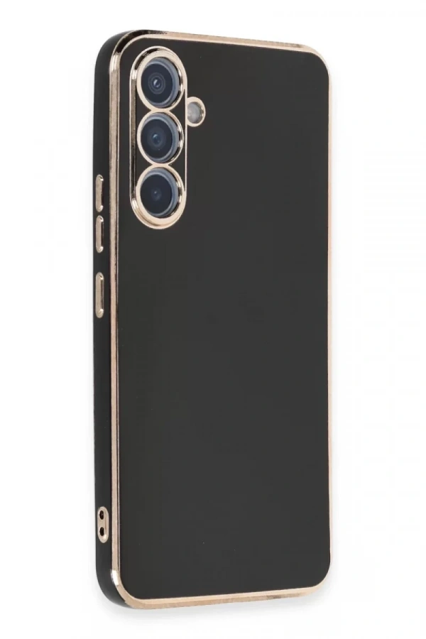 Samsung Galaxy A54 5G Kılıf Volet Silikon - Siyah