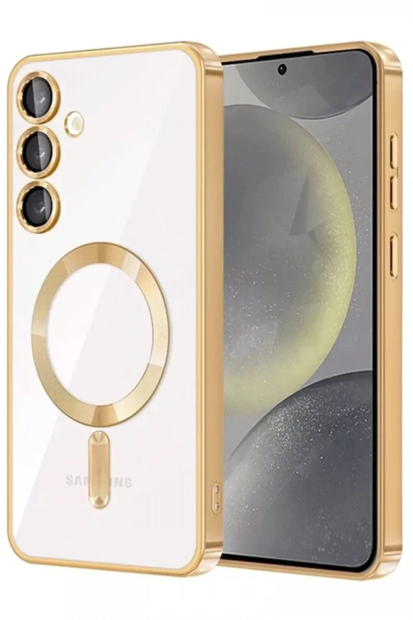 Samsung Galaxy A54 5G Kross Magneticsafe Kapak - Gold