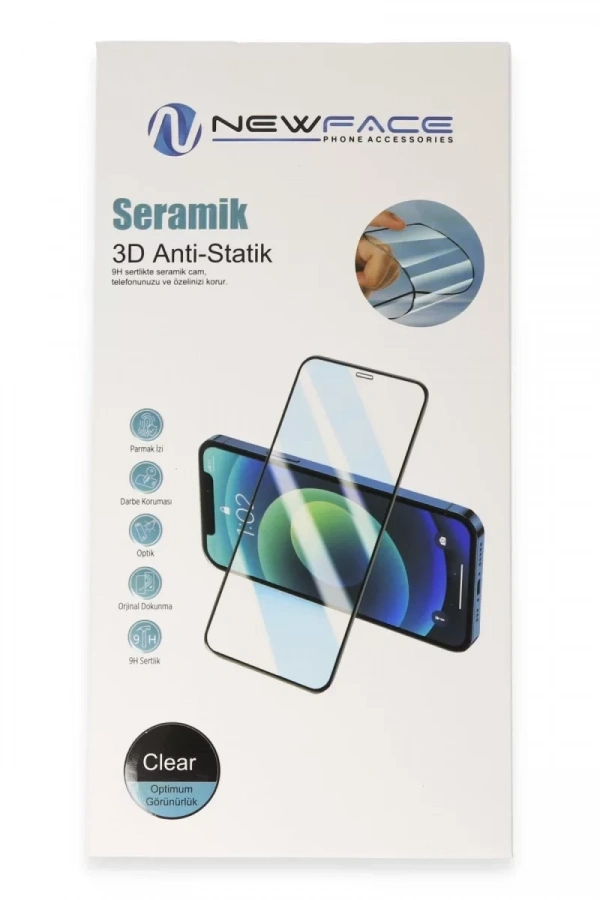 Samsung Galaxy A55 5G 3D Antistatik Seramik Nano Ekran Koruyucu