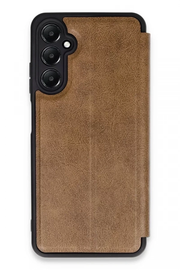 Samsung Galaxy A55 5G Kılıf Flip Cover - Taba