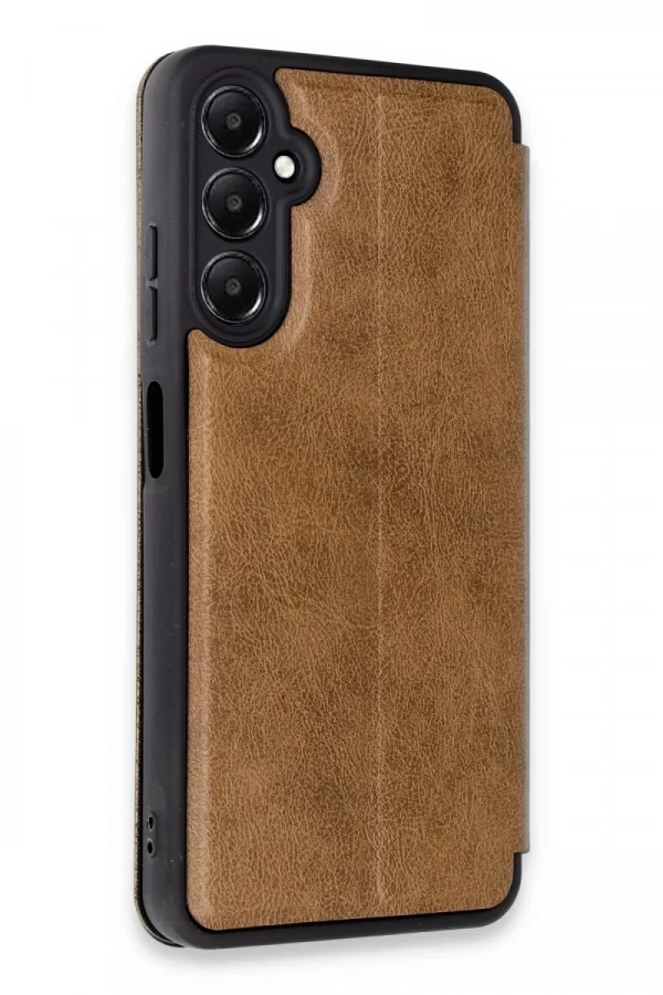 Samsung Galaxy A55 5G Kılıf Flip Cover - Taba